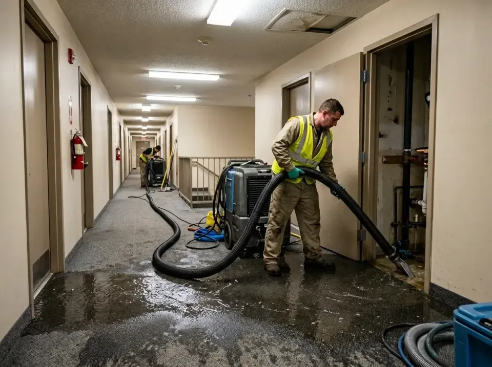 multi-unit-apartment-hallway-f-005 — frequently asked questions, Emergency Burst Pipe Water Extraction & Removal in Orland H…